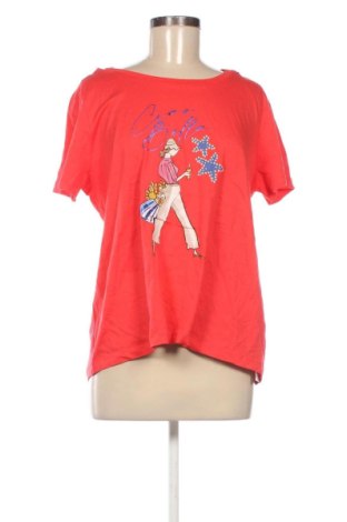Damski T-shirt Gina Benotti, Rozmiar L, Kolor Czerwony, Cena 45,99 zł