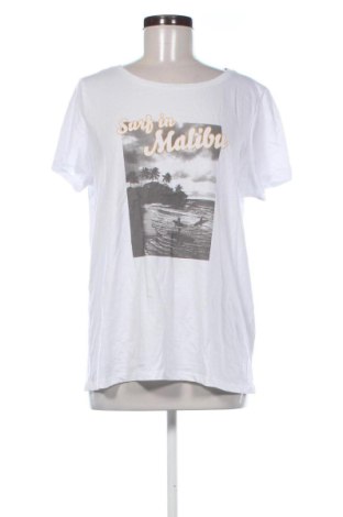 Γυναικείο t-shirt In Extenso, Μέγεθος L, Χρώμα Λευκό, Τιμή 10,99 €
