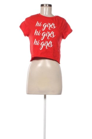 Tricou de femei Jennyfer, Mărime XS, Culoare Roșu, Preț 53,99 Lei