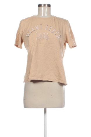 Damski T-shirt Kiabi, Rozmiar M, Kolor Beżowy, Cena 45,99 zł
