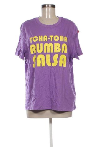 Damski T-shirt Kiabi, Rozmiar XXL, Kolor Fioletowy, Cena 75,99 zł