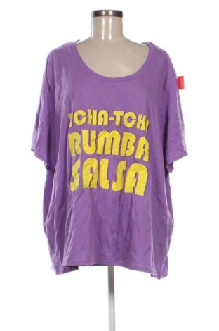 Дамска тениска Kiabi, Размер 4XL, Цвят Лилав, Цена 14,82 €