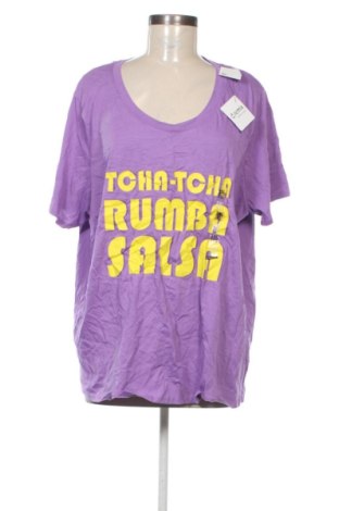 Tricou de femei Kiabi, Mărime XXL, Culoare Mov, Preț 88,99 Lei