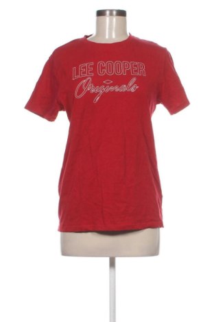 Дамска тениска Lee Cooper, Размер L, Цвят Червен, Цена 9,71 €