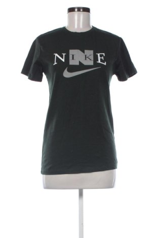 Дамска тениска Nike, Размер M, Цвят Зелен, Цена 36,00 €