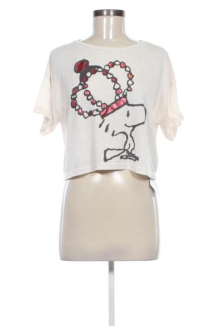 Tricou de femei Peanuts, Mărime S, Culoare Bej, Preț 46,92 Lei