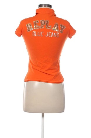 Tricou de femei Replay, Mărime XS, Culoare Portocaliu, Preț 173,99 Lei