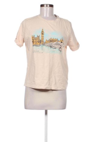 Damski T-shirt Reserved, Rozmiar M, Kolor Beżowy, Cena 58,68 zł