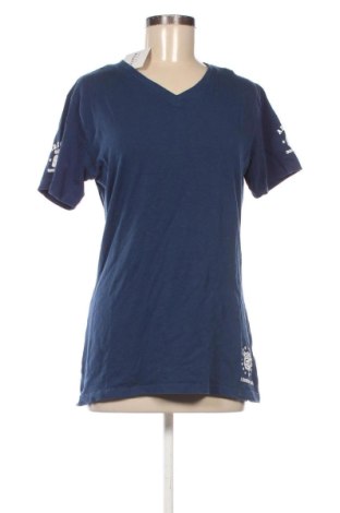 Damen T-Shirt Route, Größe M, Farbe Blau, Preis € 11,99
