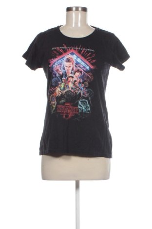 Damski T-shirt STRANGEL, Rozmiar M, Kolor Czarny, Cena 44,99 zł
