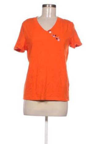 Damen T-Shirt Selected Femme, Größe M, Farbe Orange, Preis 9,00 €