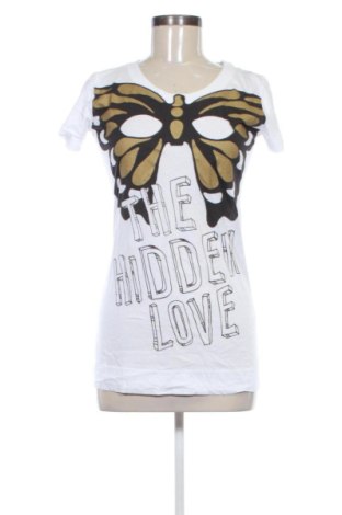 Γυναικείο t-shirt Silvian Heach, Μέγεθος XS, Χρώμα Λευκό, Τιμή 14,00 €