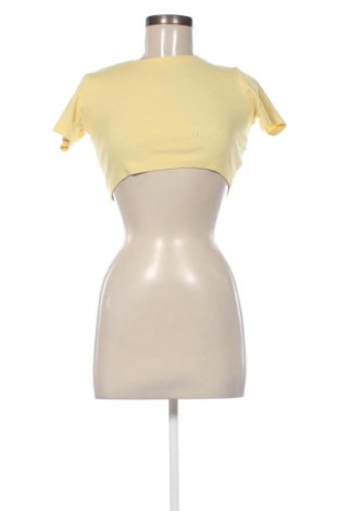 Tricou de femei Sinsay, Mărime S, Culoare Galben, Preț 46,92 Lei