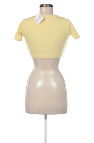 Tricou de femei Sinsay, Mărime S, Culoare Galben, Preț 46,92 Lei