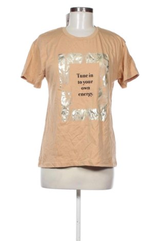 Tricou de femei Stradivarius, Mărime XL, Culoare Bej, Preț 53,99 Lei