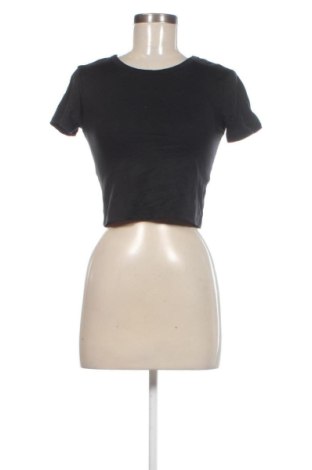Γυναικείο t-shirt Stradivarius, Μέγεθος L, Χρώμα Μαύρο, Τιμή 10,99 €