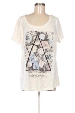 Tricou de femei Street One, Mărime XL, Culoare Ecru, Preț 56,99 Lei