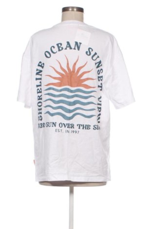 Damski T-shirt Sublevel, Rozmiar XL, Kolor Biały, Cena 46,57 zł