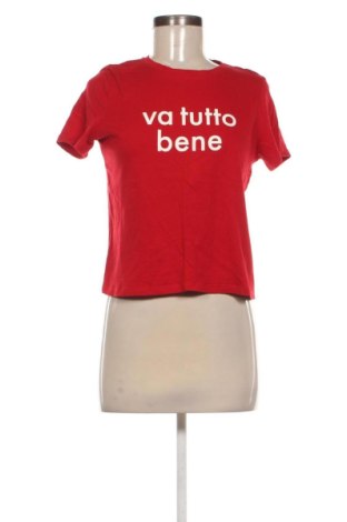Tricou de femei Tally Weijl, Mărime M, Culoare Roșu, Preț 46,92 Lei
