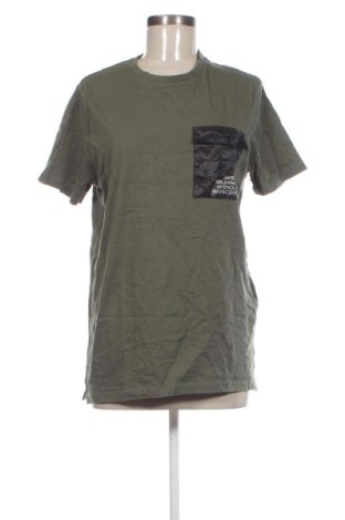 Γυναικείο t-shirt Terranova, Μέγεθος L, Χρώμα Πράσινο, Τιμή 10,99 €