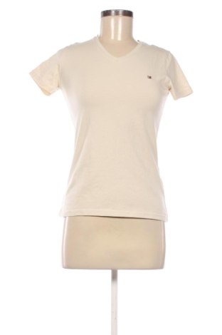 Tricou de femei Tommy Hilfiger, Mărime M, Culoare Bej, Preț 88,62 Lei