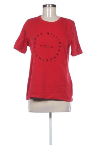 Dámské tričko Tommy Hilfiger, Velikost M, Barva Červená, Cena  519,00 Kč