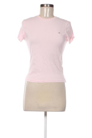 Damen T-Shirt Tommy Jeans, Größe M, Farbe Rosa, Preis 17,38 €