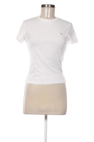 Tricou de femei Tommy Jeans, Mărime M, Culoare Alb, Preț 90,61 Lei