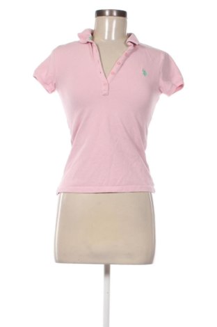 Damski T-shirt U.S. Polo Assn., Rozmiar XS, Kolor Różowy, Cena 110,99 zł