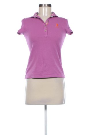 Damski T-shirt U.S. Polo Assn., Rozmiar XS, Kolor Fioletowy, Cena 80,38 zł