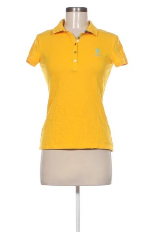 Γυναικείο t-shirt U.S. Polo Assn., Μέγεθος S, Χρώμα Κίτρινο, Τιμή 21,00 €