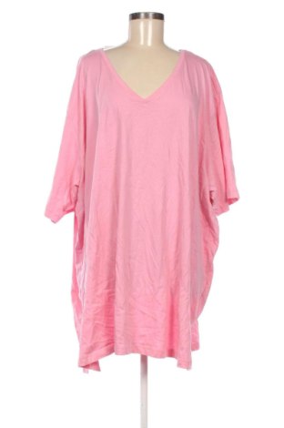 Damen T-Shirt Ulla Popken, Größe 5XL, Farbe Rosa, Preis 11,99 €