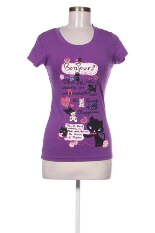 Дамска тениска Unbranded, Размер M, Цвят Лилав, Цена 9,00 €