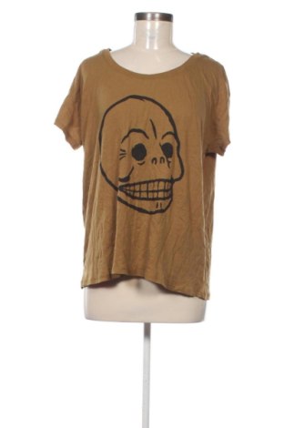 Damski T-shirt Unbranded, Rozmiar L, Kolor Brązowy, Cena 75,99 zł