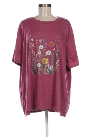 Дамска тениска Unbranded, Размер 5XL, Цвят Червен, Цена 16,51 €