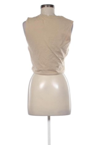 Damski T-shirt Zara, Rozmiar L, Kolor Beżowy, Cena 30,84 zł