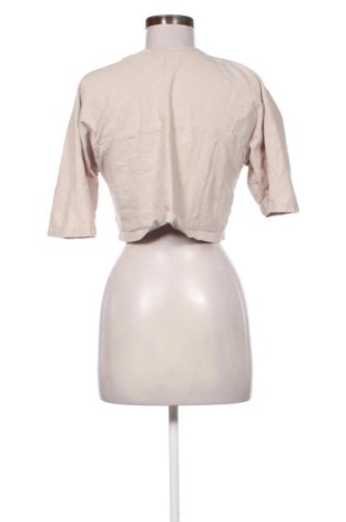Damen T-Shirt Zara, Größe S, Farbe Beige, Preis 6,00 €