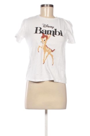 Damen T-Shirt Zara, Größe S, Farbe Weiß, Preis 6,00 €