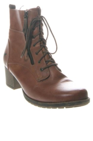 Damskie botki Mustang, Rozmiar 43, Kolor Brązowy, Cena 384,00 zł