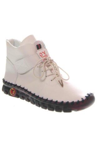 Γυναικεία μποτάκια Oy, Μέγεθος 39, Χρώμα Λευκό, Τιμή 39,00 €