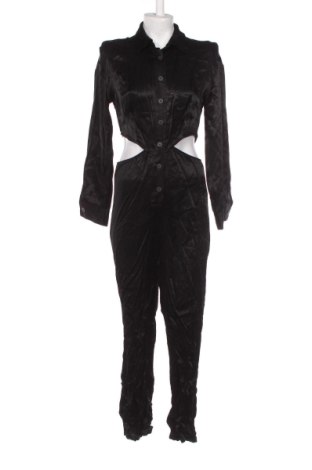 Salopetă lungă de damă Bershka, Mărime S, Culoare Negru, Preț 205,00 Lei