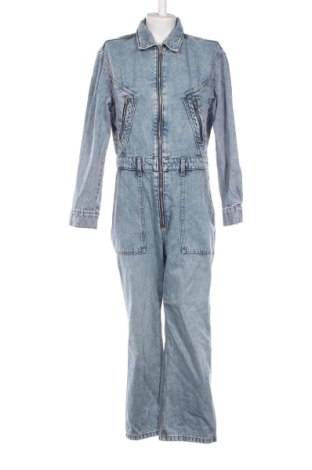 Дамски дълъг гащеризон Mango, Размер L, Цвят Син, Цена 42,80 €