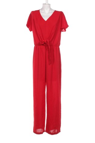 Дамски дълъг гащеризон SHEIN, Размер L, Цвят Червен, Цена 25,05 €