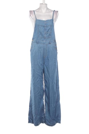 Salopetă lungă de damă Stradivarius, Mărime M, Culoare Albastru, Preț 128,01 Lei