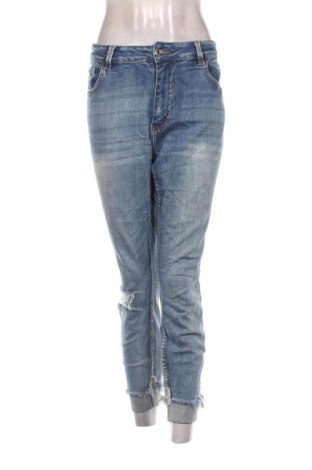 Damskie jeansy Amisu, Rozmiar XL, Kolor Niebieski, Cena 78,99 zł