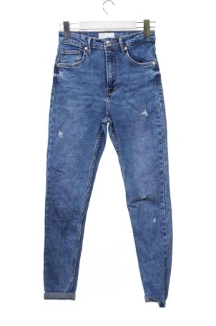 Dámské džíny  Bershka, Velikost S, Barva Modrá, Cena  439,00 Kč