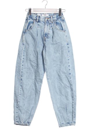 Blugi de femei Bershka, Mărime XXS, Culoare Albastru, Preț 91,99 Lei