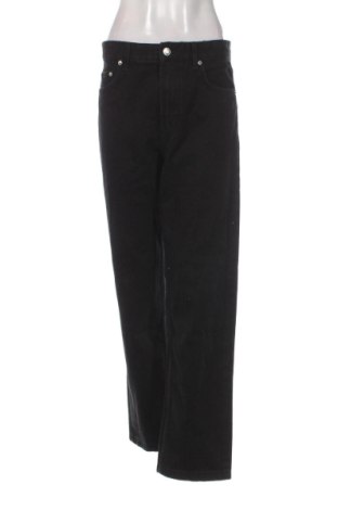 Blugi de femei Bershka, Mărime L, Culoare Negru, Preț 145,99 Lei