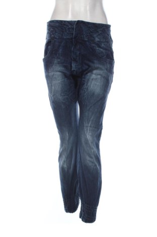 Blugi de femei Bershka, Mărime M, Culoare Albastru, Preț 91,99 Lei