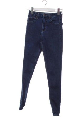 Blugi de femei Bershka, Mărime XS, Culoare Albastru, Preț 78,20 Lei